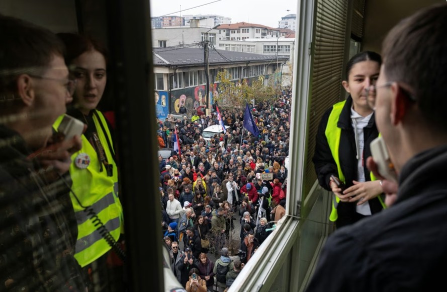protesta serbi