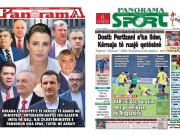 Lexoni faqen e parë të gazetës “Panorama” dhe “Panorama Sport”