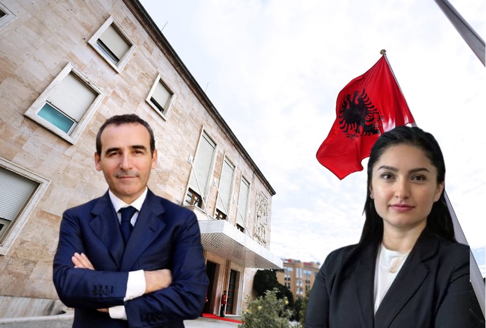 Ëngjëll Agaçi dhe Elsonida Rama