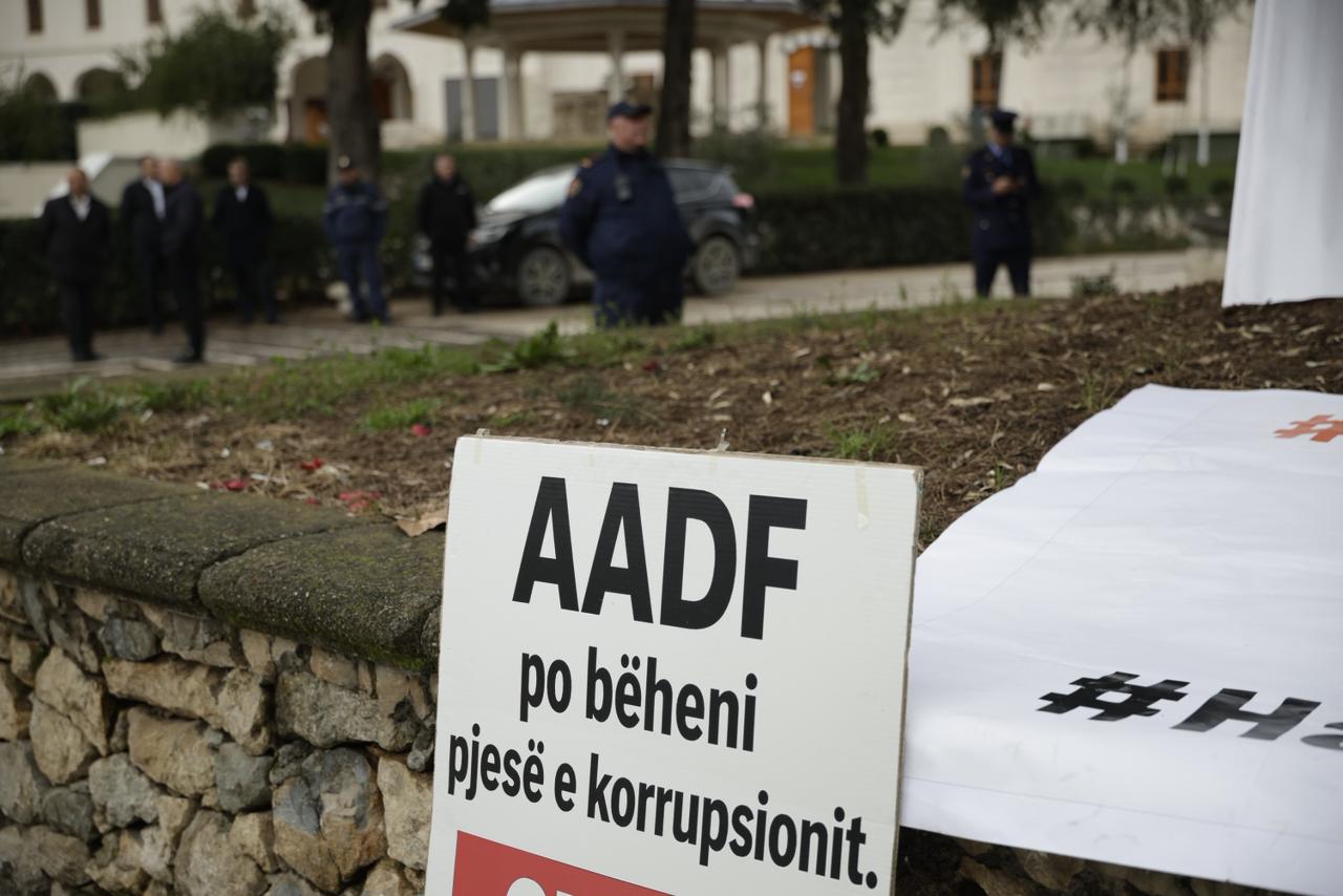 protesta para parlamentit banoret e durresit dhe rrjollit (14)