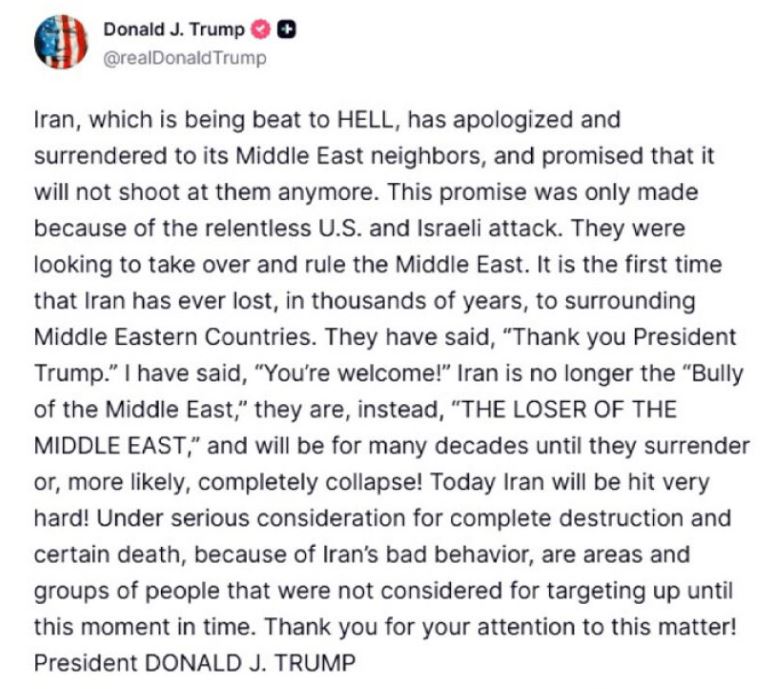 trump postimi