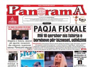 LEXO faqen e parë të Gazetës Panorama, datë 16 MAJ 2026