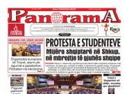 LEXO faqen e parë të Gazetës Panorama, datë 19 MAJ 2026