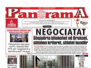 LEXO faqen e parë të Gazetës Panorama, datë 20 MAJ 2026