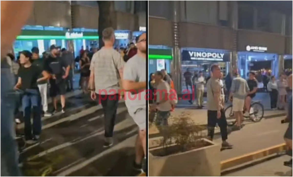 FOTO VIDEO  Protesta e gjashtë për Zvërnecin  shfaqet mes qytetarëve dhe Ambasadori i BE së  Silvio Gonzato