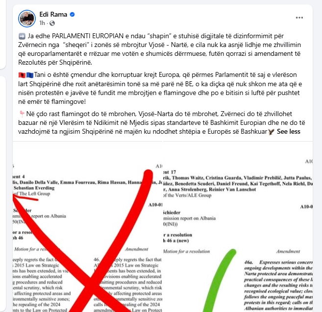 Edi rama amendamenti