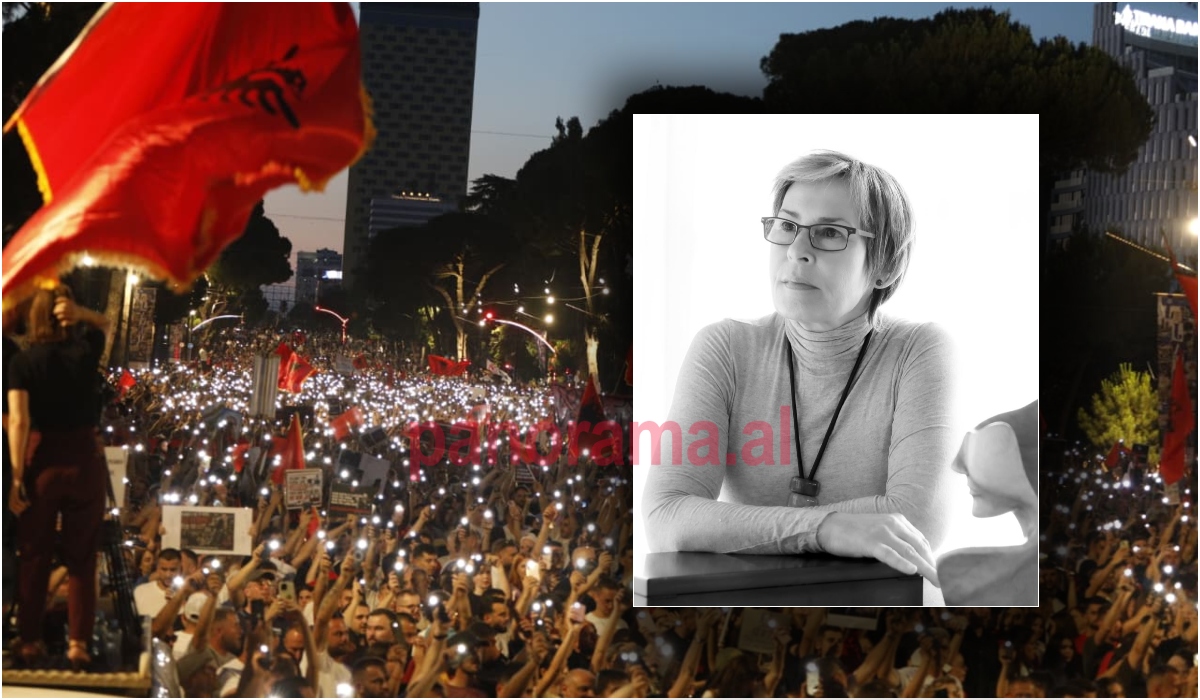  Mos e bëj Shqipërinë Kurban    Shkrimtarja Elvira Dones mbështet protestat në Tiranë  thirrje Ramës  Lëre vendin të marrë frymë  Je gabimi më i madh që bëmë në 2013