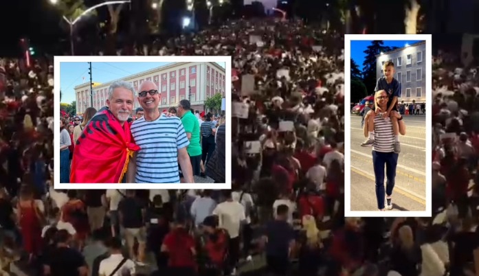 Mijëra në shesh për largimin e Edi Ramës  ish kreu i Dhomës Amerikane të Tregtisë i bashkohet protestuesve  Rezistenca në formën e saj më të mirë