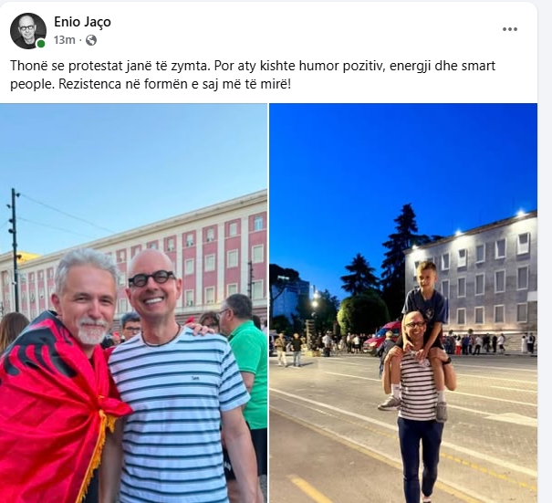 Mijëra në shesh për largimin e Edi Ramës, ish-kreu i Dhomës 