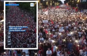 Mijera protestues Euronews