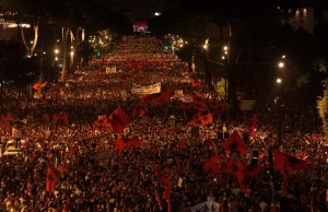 Protesta foto masive