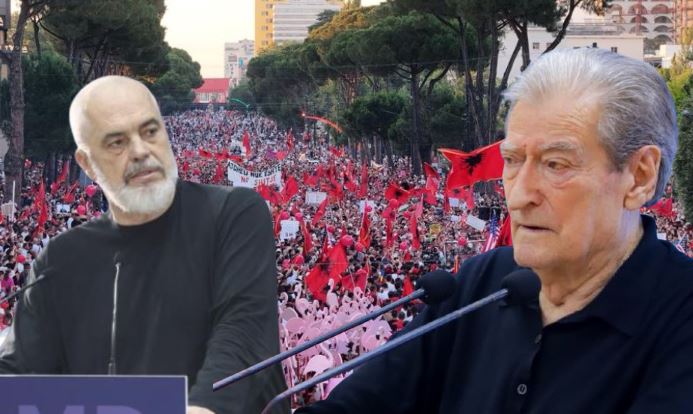RAMA BERISHA PROTESTA