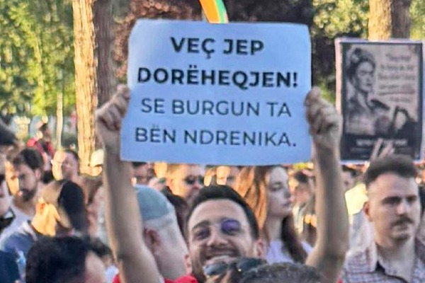 FOTOLAJM  Protesta që po fiton me meme