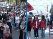 VIDEO/ “Kryehajduti u përpoq të na shantazhojë”- Mijëra në shesh, aktivisti mesazh nga podiumi i protestës: E vetmja gjë që mendon ai është karrigia, turp! Do të na përçajë, nuk dorëzohemi