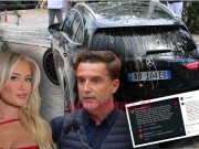 FOTO/ Dea Mishel ironizon Erion Braçen pas sulmit me vezë ndaj makinës: Mbante shumë erë, mos do t’i bëjmë një grafi? Deputeti i përgjigjet: Aaauuu, je larë ti?!