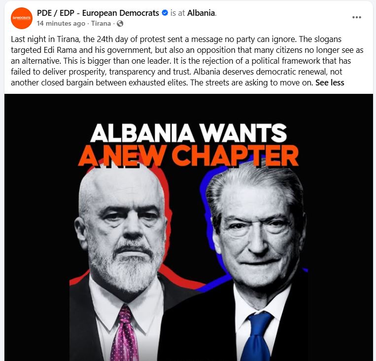 demokratet evropiane