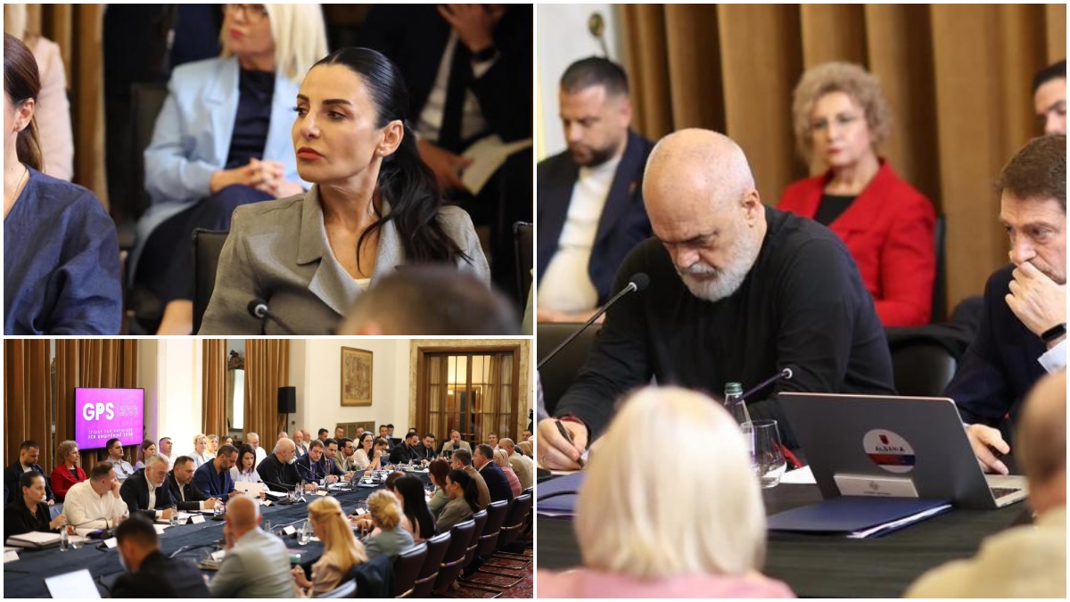 Fotolajm  Pas ikjes së Marjana Koçekut  Spiropali mungon në mbledhjen e Grupit të PS  Balluku refuzoi paraqitjen në seancë kur duheshin 84 vota   karshillëk  Ramës  i ulet përballë