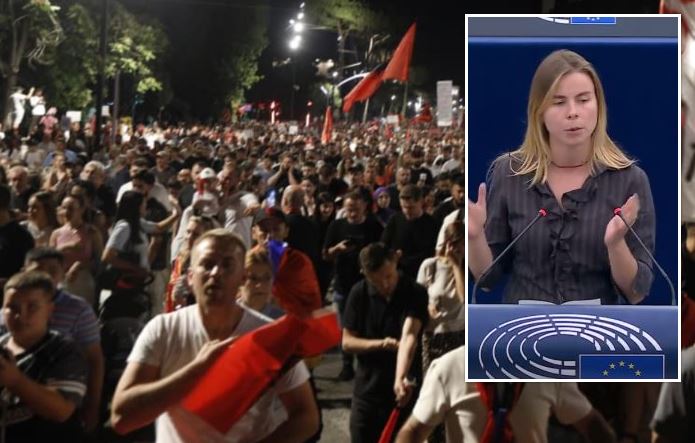 Protestat për rrëzimin e qeverisë Rama objekt diskutimi në PE  eurodeputetja holandeze  Paratë publike shkojnë për një grup të privilegjuar
