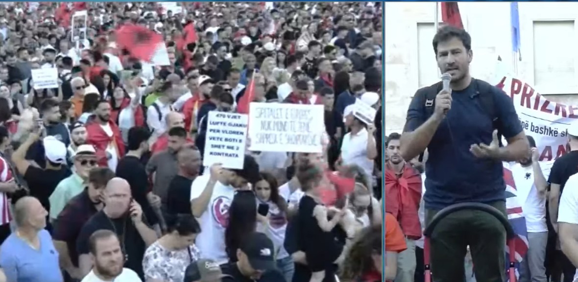  Mos dëgjoni kur thonë me shtetin nuk luhet    Aktivisti Florjan Haçkaj  T i japim një shkelm dhe ta rrëzojmë nga kali këtë klasë politike