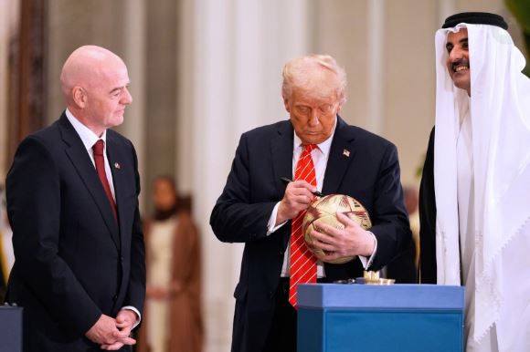 infantino dhe trump