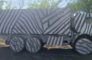 kamion rusi zebra