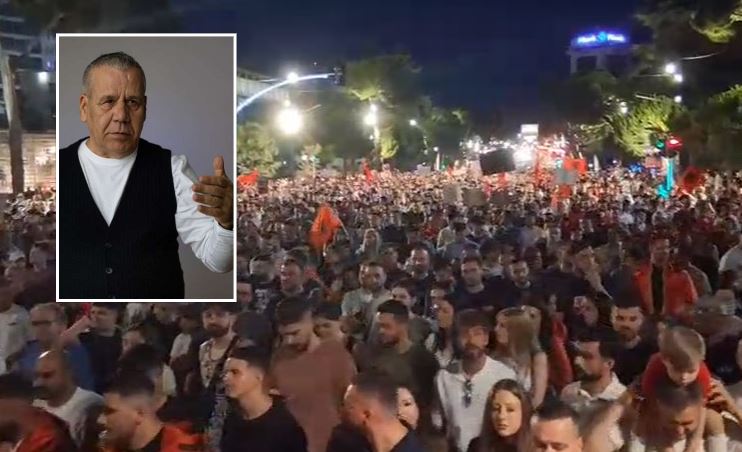 Protestat masive për largimin e Ramës  Kim Mehmeti  Ju jeni investimi më i madh strategjik që është bërë në Shqipëri  Bëhuni gjithnjë e më shumë  vetëm kështu do ta   