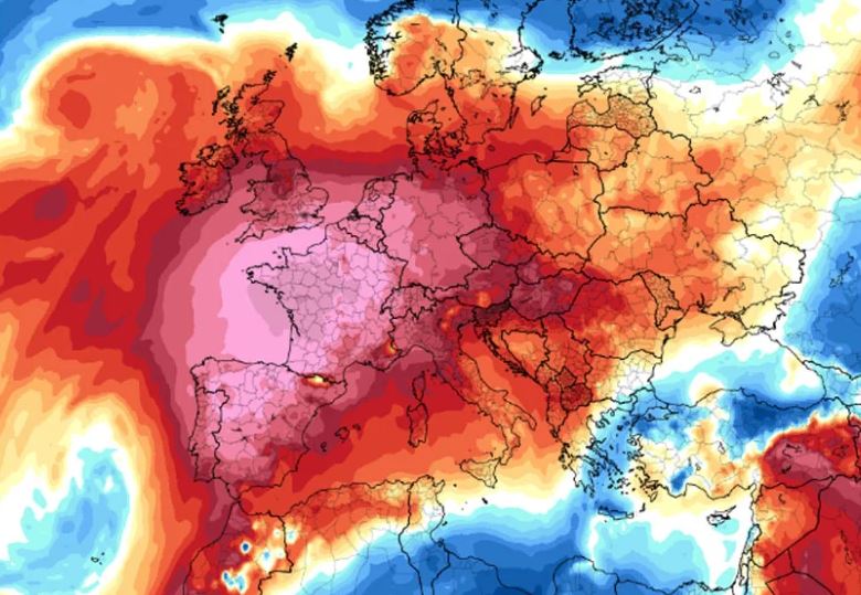 Kupola termike po  pjek  Evropën  temperatura mbi 40 gradë dhe fenomeni  El Nino  