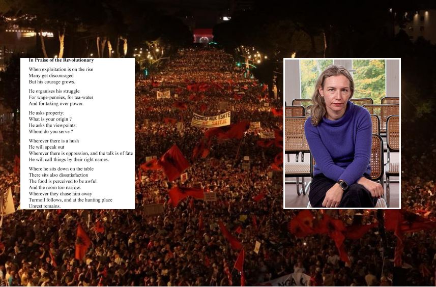 lea ypi proteste poezi