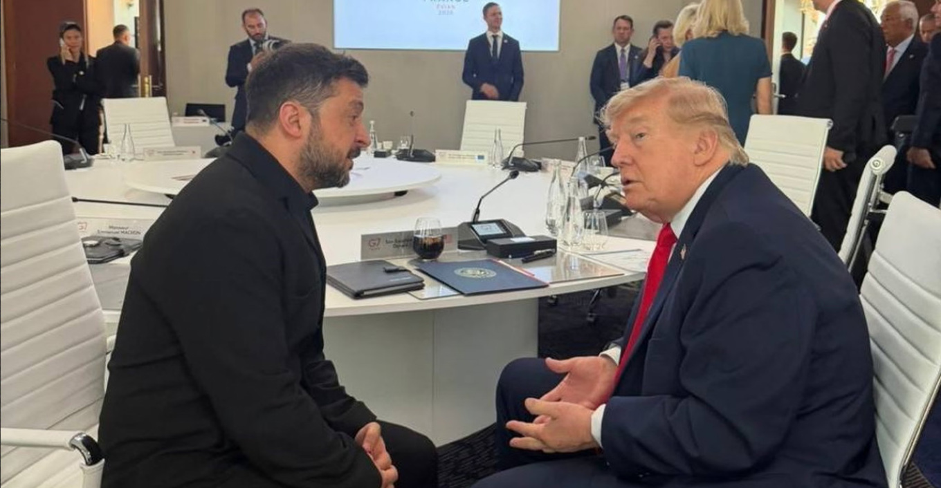 Samiti i G7 në Evian të Francës  Zelensky takohet me Trump  fokusi te mbështetja ushtarake për Ukrainën