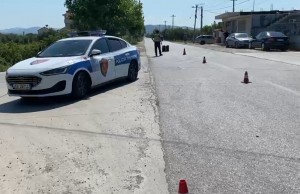 makine policie aksident