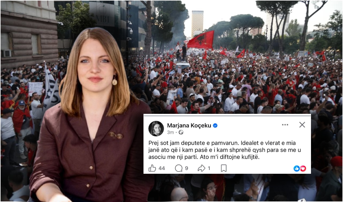 Fillon krisja në PS  Edi Ramës i largohet një deputete  Marjana Koçeku  Prej sot jam e pavarur  Idealet dhe vlerat e mia mi dëmtojnë kufinjtë 