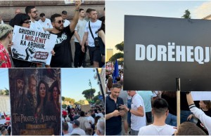 pankarta edi rama berisha doreheqje