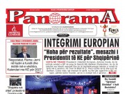 LEXO faqen e parë të Gazetës Panorama, datë 1 Qershor 2026