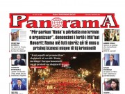 LEXO faqen e parë të Gazetës Panorama, datë 27 Qershor 2026