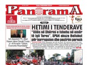 LEXO faqen e parë të Gazetës Panorama, datë 5 Qershor 2026