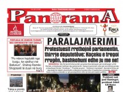 LEXO faqen e parë të Gazetës Panorama, datë 19 Qershor 2026