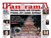 LEXO faqen e parë të Gazetës Panorama, datë 24 Qershor 2026
