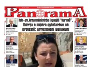 LEXO faqen e parë të Gazetës Panorama, datë 25 Qershor 2026
