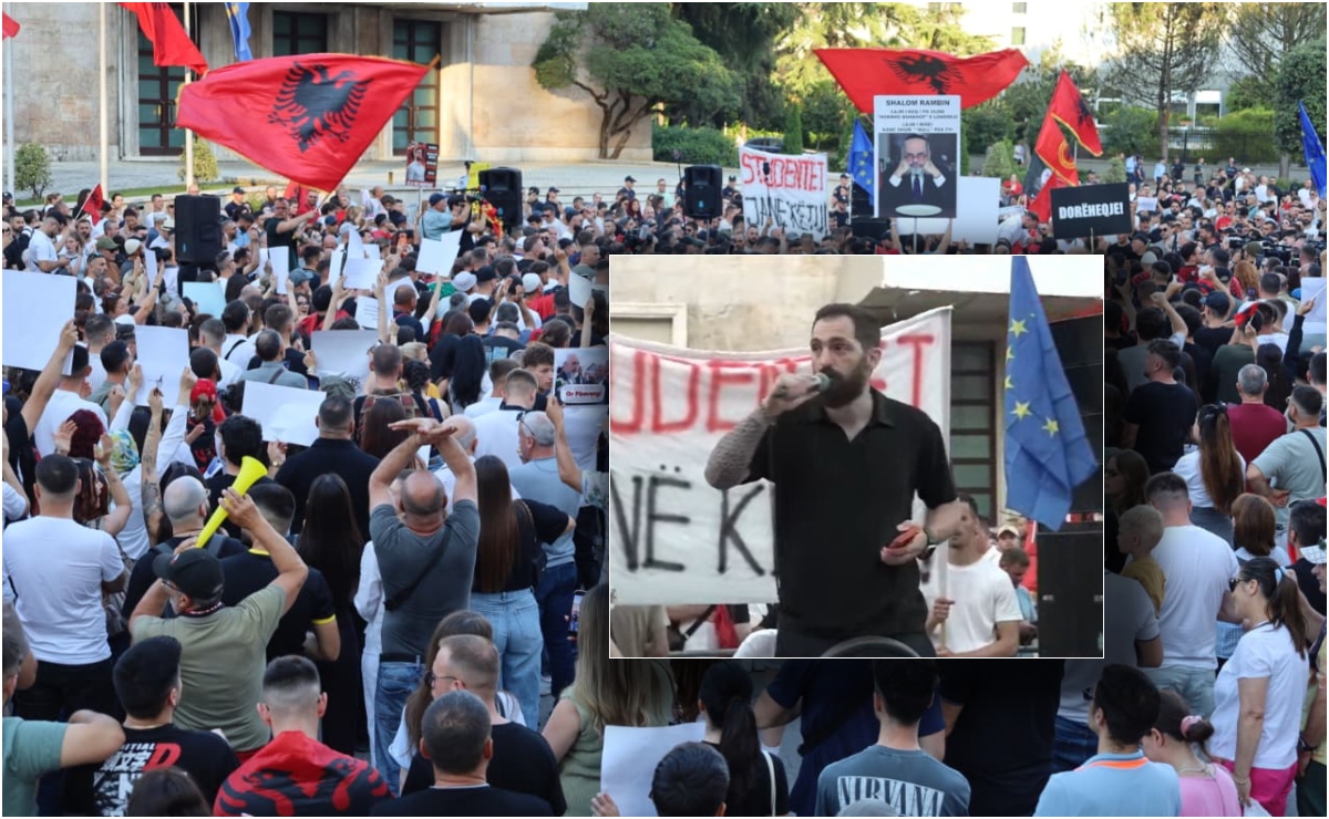 Gent Progni nga protesta  Rama sulmon influencerat sepse i prishën muret e propagandës