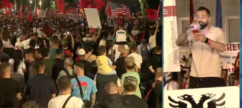 VIDEO   SPAK dhe GJKKO t i hetojnë deri në fund   Eksperti Progni mesazh nga sheshi  Patronazhistët ta shohin protestën si meshë për të larë haqet  Po bllokojnë rrjetet sociale  shkelje   