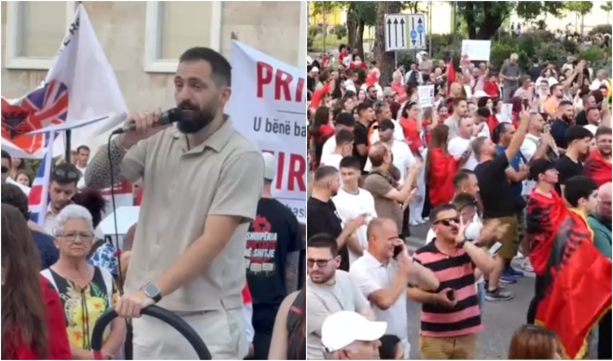 Tubimi i 15 të për dorëheqjen e kryeministrit  Gent Progni  Protestojmë edhe kundër Sorosit  ai na e solli Ramën dhe Berishën