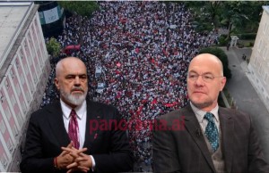 protesta Auron Tare edi rama