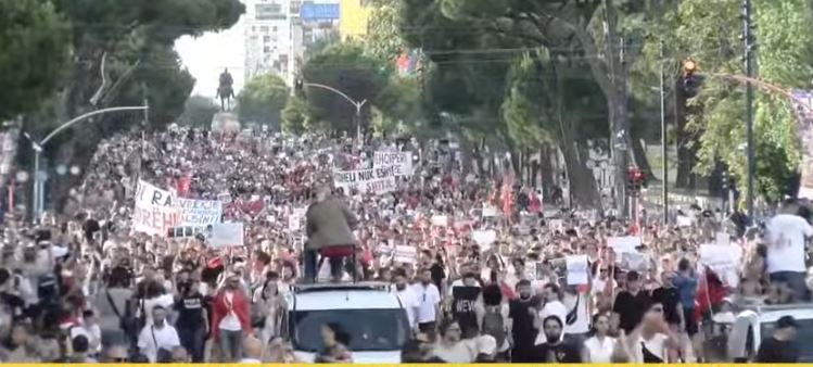 protesta bulevard