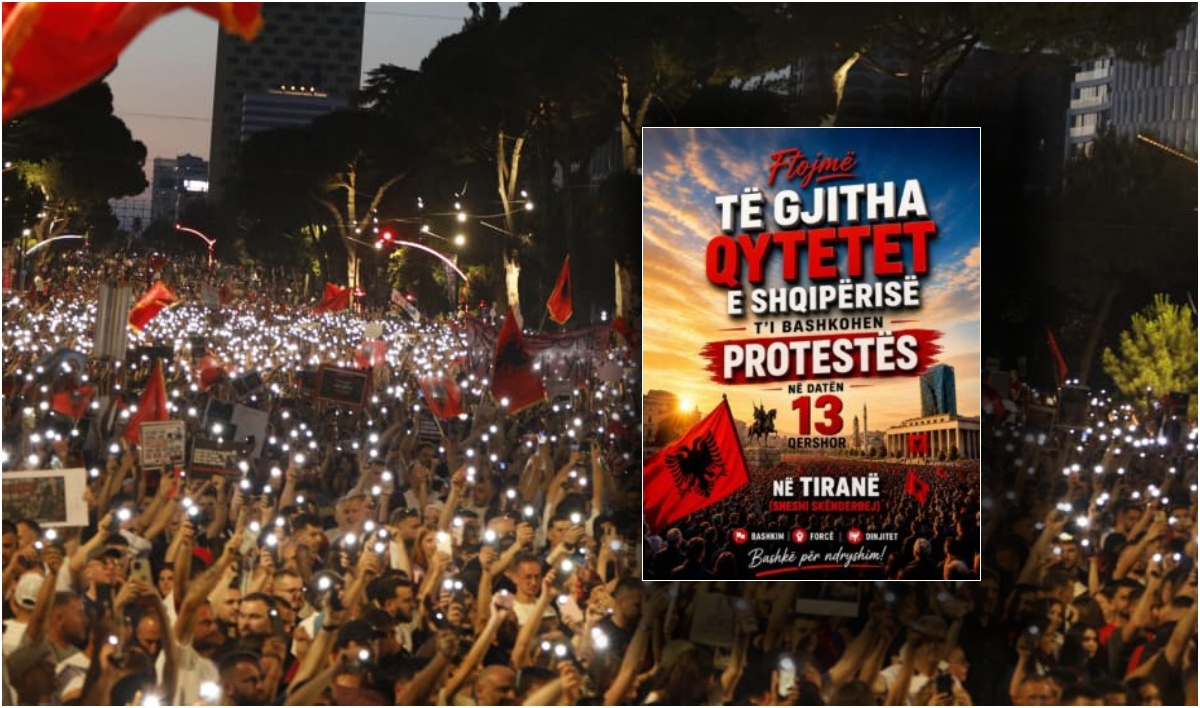  Bashkë për ndryshim    Mbahet sot protesta e 14 të kundër qeverisë  qytetarët vijojnë kërkesën për largimin e kryeministrit  Rama jep dorëheqjen 