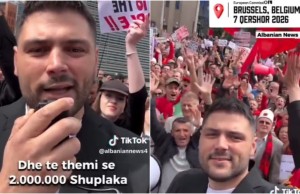 protesta edi rama bruksel