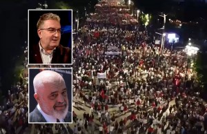 protesta luan rama edi rama