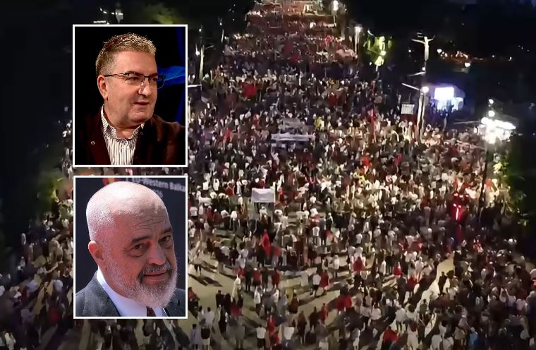 protesta luan rama edi rama