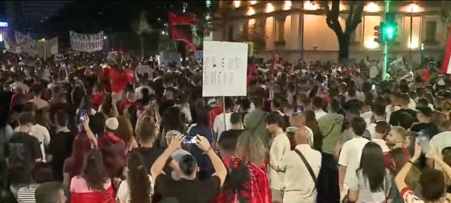 protesta marshim rrugeve