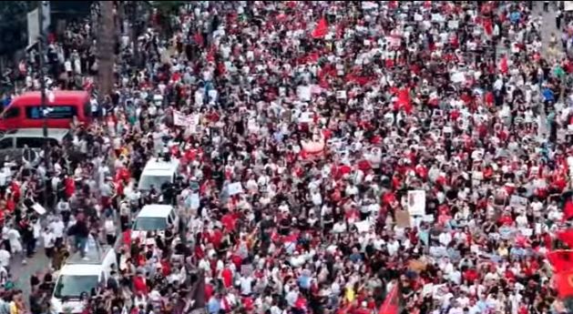 protesta masive sot