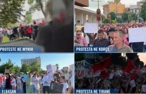 protesta per zvernecin tirane korce mynih elbasan (2)